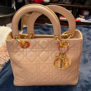Lady Dior Cannage Lambskin handbag